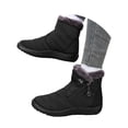 thumbnail image 5 of Xmyrz Snow Boots For Men Couple Outdoor Warmth Anti Slip Lightweight Cosie Wide Calf Boots Winter Boots Mens Shoes, 5 of 6