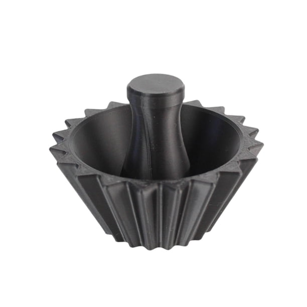 Prensa de papel para conos de café, fácil de limpiar, reutilizable, accesorios profesionales para cafeterías. negro