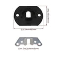 thumbnail image 3 of For 2pcs Sectional Sofa Interlocking Sofa Connector Bracket Part Pin Style Ws4689, 3 of 3