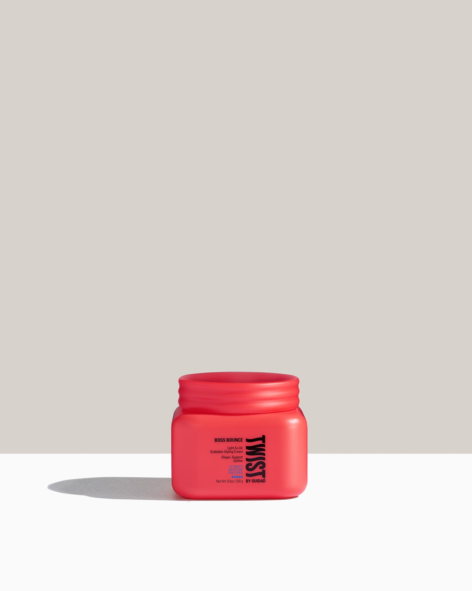 TWIST Boss Bounce, Buildable Hair Styling Cream for Curly Hair, 8.5 oz