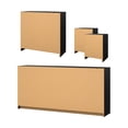 thumbnail image 6 of Tvilum Studio 4-Piece Bedroom Set, Black, 6 of 11