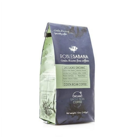 Specialty Coffee Roblesabana Costa Rica Single Origin Las Lajas Red Honey Organi - Café de Especialidad de Costa Rica Roblesabana Las Lajas Red Honey Orgánico (Pack of 10)