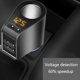 thumbnail image 4 of Encendedor de cigarrillos multifuncional HY-10 Gray-3USB con pantalla de voltaje Carga rápida para automóvil Xemadio 2033062, 4 of 9
