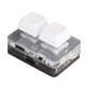 thumbnail image 5 of Teclado de 2 Teclas, Switch Blue RGB LED Light 2 Teclado Keypad para Juegos, 5 of 7