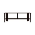 thumbnail image 2 of DEPOT E-SHOP Dark Oak TV Stand - 2 Shelves - Alderton Entertainment Center - Living Room Storage, 2 of 6