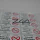 10PCS/Set Ne Pas Fumer dans Ce Véhicule Autocollants Signes Vinyle Marque de Sécurité Autocollant Voitures Taxi Style Automatique – image 3 sur 7