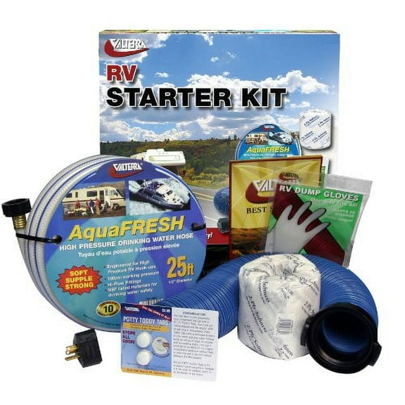 Valterra K88104 Standard RV Starter Kit with Potty Toddy