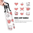 thumbnail image 4 of Valentine's Day Theme Icon 600ml Double Walled Stainless Steel LeakProof Sports Bottle Thermo 8h, 4 of 9