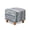 Vintage Wood Grain Blue Gray, variant on SCRAWLGOD Pink Marble Print Stretch Ottoman Slipcover Square Folding Storage Stool Ottoman Cover Breathable Footstool Covers Slipcover Chair Covers for Living Room