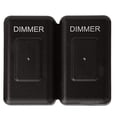 thumbnail image 2 of Facon 12Volt Touch Dimmer Switch for RV Lights,120W Max, PWM Wall Mount Dimmer Switch, Use with LED Lights, Incandescent and Halogen Bulbs for RV, Camper, Marine, and Strip Lights (Double), 2 of 10