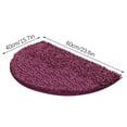 thumbnail image 3 of Cqxid Tapis à Moins de 10 $ Tapis de Salle de Bain Demi-Rond Antidérapant Tapis de Salle de Bain Doux et Confortable Duveteux Durable Épaissi Tapis de Salle de Bain Lavable à la Machine Réutilisable, 3 of 9