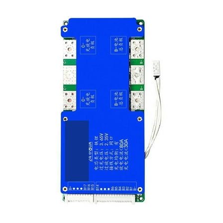 24S 72V 80A Battery Protect Board Same Port With Equalizat Temperature Control BMS Battery Board(80A) ,Multi -Function Protection