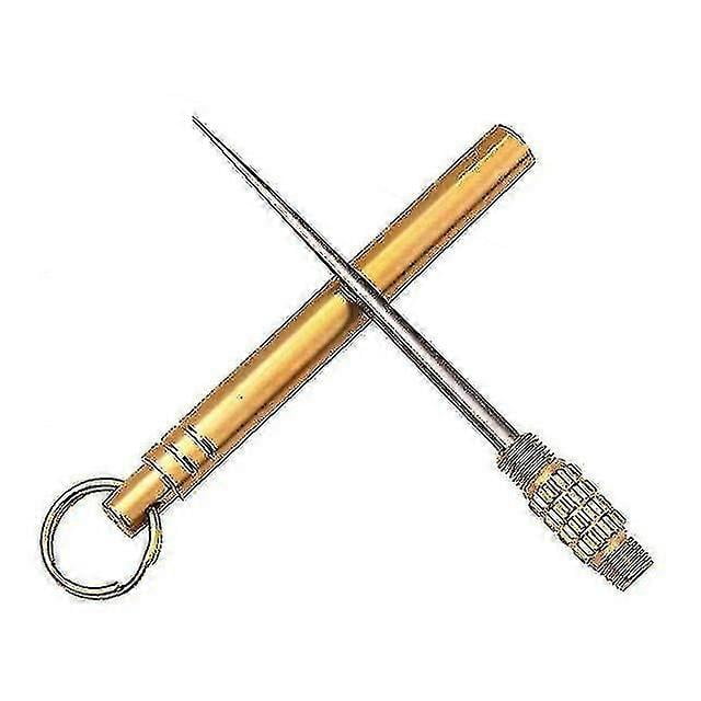 Outdoor Portable Multi-purpose Toothpick Bottle Fruit Fork Camping Tool Toothpick Tube Is More Durable Than Floss