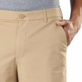 thumbnail image 5 of IZOD Men's Flat Front, Performance Shorts with Smartphone Pocket 34/Cedarwood Khahi, 5 of 5