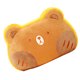 thumbnail image 3 of Animal Shape Pillow Stuffed Cushion Toy Flannel Plush Animal Soft Pillow for Kids Christmas Gift Ginger Yellow Bear 40x30cm, 3 of 5