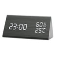 thumbnail image 1 of Reloj despertador con carga inalámbrica, reloj despertador digital inteligente triangular, 1 of 3