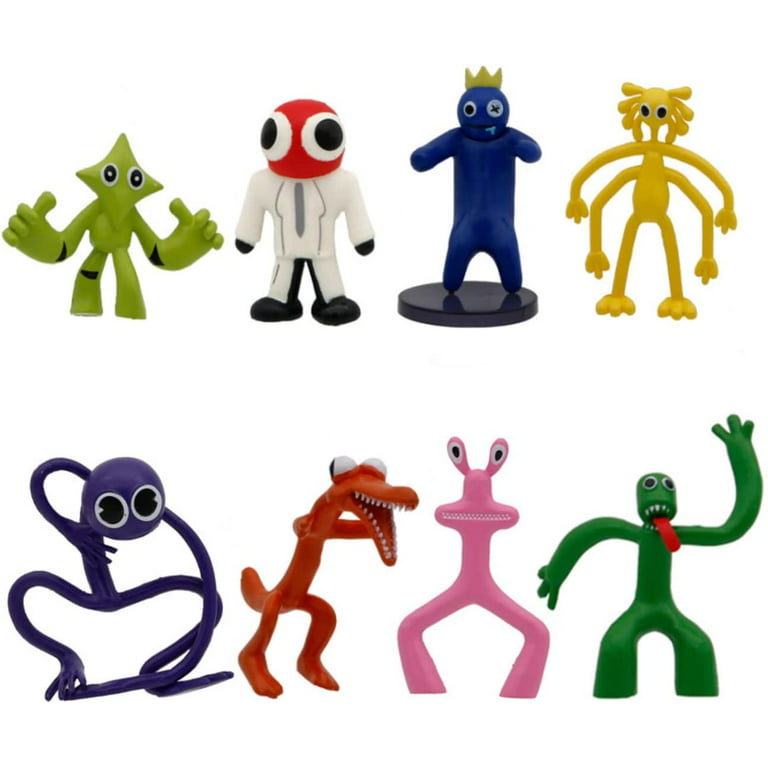 Rainbow Friends Lot de 8 figurines : : Électronique