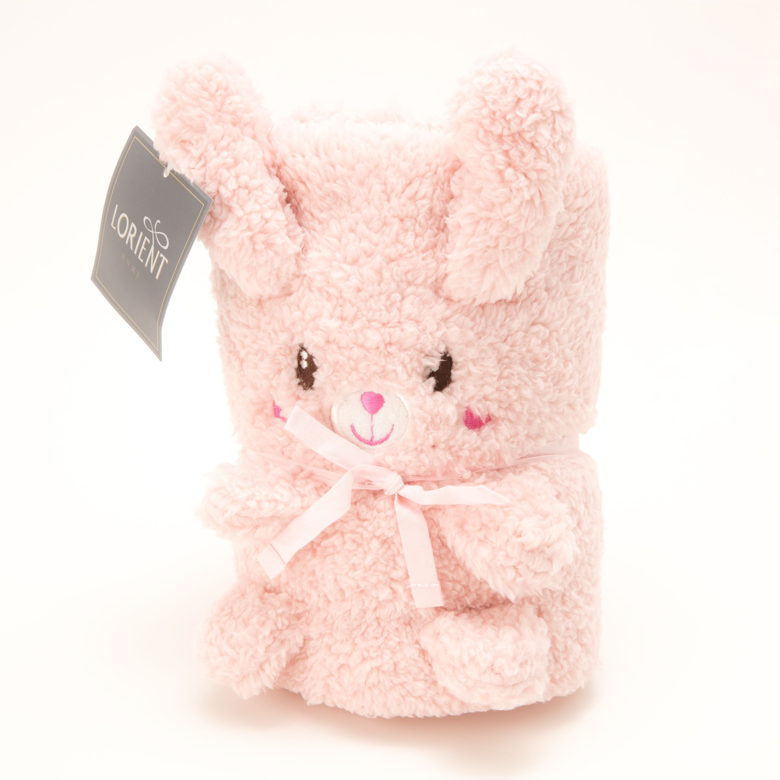 sherpa bunny plush rocker
