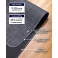 thumbnail image 4 of Baroyal Office Chair Mat for Hardwood Floor Under Desk Computer Rolling Chair Mat for Wood/Tile Floor Non-Slip Heavy Duty Desk Rug PVC Plastic Hard F, 4 of 6