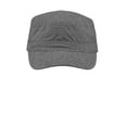 thumbnail image 2 of District Houndstooth Military Hat DT619-One Size (Black/White), 2 of 2