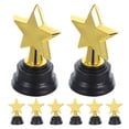 thumbnail image 1 of unbranded 8Ud Trofeos Pequeños Para En Juegos Y Eventos Con Material De Plástico Dorado, 1 of 8