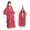 Hot Pink, variant on OGLCCG Girls Muslim Prayer Dress with Hijab Islamic Kids Traditional Eid Flowy Long Dresses Soft Pullover Abaya Clothes 5-14 Years