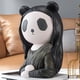 thumbnail image 3 of Figura decorativa de panda, estatua de animal de dibujos animados, de resina, hecha a mano, para el hogar. Negro, 3 of 9