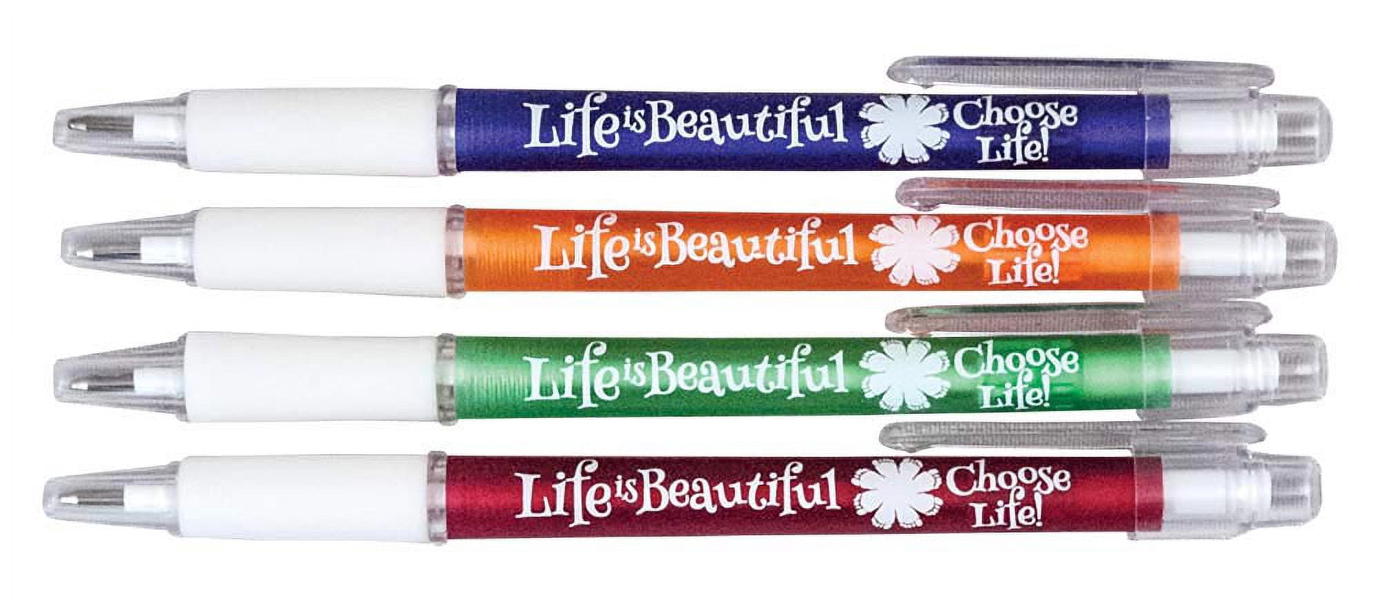 Life is Beautiful Pro-Life Pen (Pack of 100)