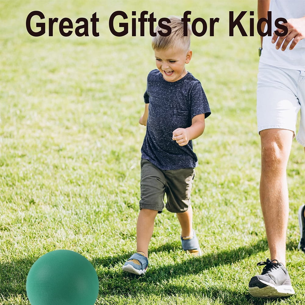 Buy Noiseless Mute Balls for Kids, PumpFree Sports Foam Dodge Ball, Kickball, Handball for