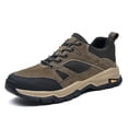 thumbnail image 5 of NOKIO Men's 𝖫a𝖼e Up Sneaker Comfortable Cushion Wide Width Shoes Fashion Outdoor Running Shoes Lightweight Mountaineering Sports Shoes Durab𝗅e Anti-S𝗅ip Athlet𝗂c Shoes, 5 of 9