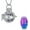 Customize, variant on Vintage Cremation Jewelry for Ashes Stainless Steel Memorial Urn Necklace Hollow Flower Pendant Locket with Mini Jar Keepsake for Women Men