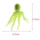 thumbnail image 3 of 3 piezas de decoraciones de acuario, pulpo artificial de silicona brillante, adornos de silicona para acuarios para decoraciones de peceras Fernando Decoración de acuarios de peces artificiales, 3 of 8