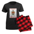 thumbnail image 5 of CafePress - County Mayo COA Pajamas - Women's Short Sleeve Print T-Shirt and Pants Dark Cotton Pajama Set, 5 of 7