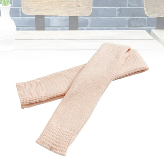 GOOHOCHY 75cm 1Pair Long Pattern Adult Children Ballet Dance Socks - Warmth Latin Leggings Socks Suit(Bare Pink)