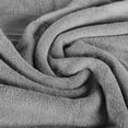 thumbnail image 2 of Terry Cotton Turkish Sauna Bath Towel, Set of 4, Silver Grey Towel, 2 of 5
