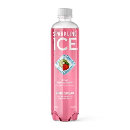 Sparkling Ice® Naturally Flavored Sparkling Water, Kiwi Strawberry 17 Fl Oz