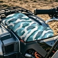 thumbnail image 3 of Uorisanigo Seat Cover for ATV Water-Resistant Cover, Anti-Slip ATV Accessories for All Seasons, Compatible with Sportsman Rancher Foreman Scrambler(Blue Camouflage), 3 of 7