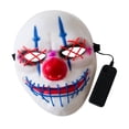 thumbnail image 1 of Máscara iluminada Scary Terror Party Funny Cold Light Máscara iluminadora yeacher juguete, 1 of 7