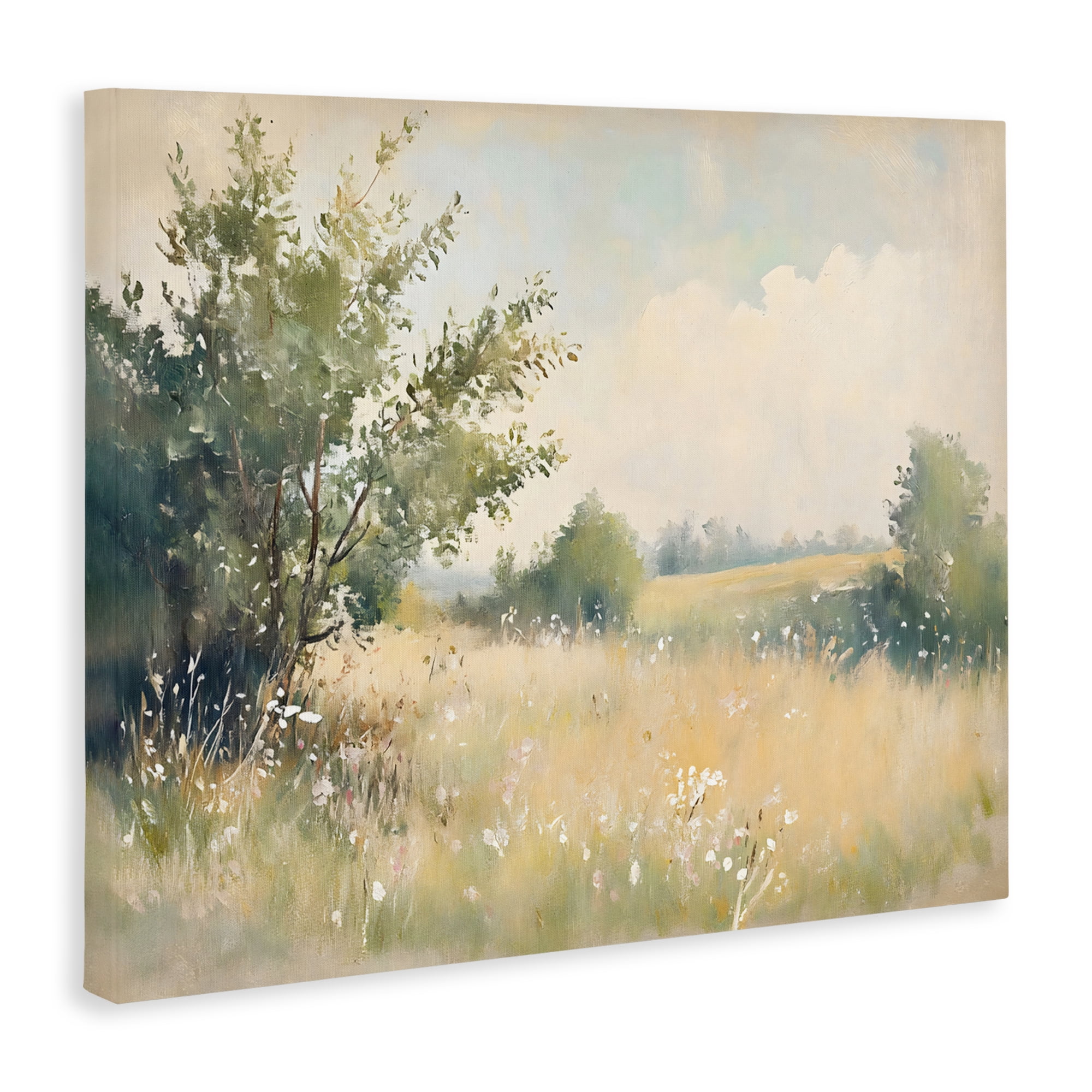 Stupell Industries Summer Meadow in Soft Light Canvas Wall Art, design by Creative Studio