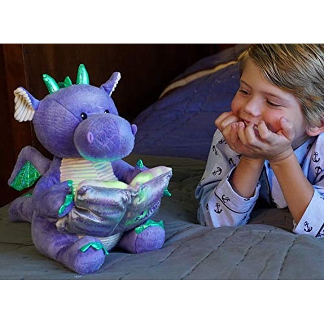 Cuddle Barn | Dalton el dragón narrador 12" peluche animado de peluche | La boca se mueve, Cuddle Barn Cuddle Barn