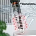 thumbnail image 4 of 5.90 x 3.54 x 2.36 inch 50W Mini Aquarium Heater for 1-10 Gallon Tanks Intelligent Constant Temperature 78°F Heating Rod for Small Fish and Turtle Tanks, 4 of 8