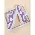 thumbnail image 3 of Women's Lace-up Casual Sport Shoes White Sneakers Skateboarding Shoes, Lightweight For Street, 3 of 4
