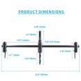 thumbnail image 3 of EcoNesxp inch adjustable hole saw tool black to round cut, 3 of 5
