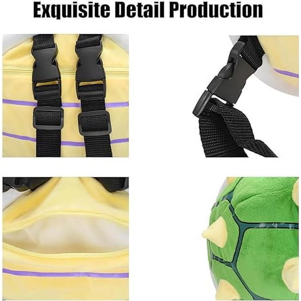 Mochila De Caparazón De Tortuga Verde De 30 Cm – Peluche Cosplay Para Niños Y Adultos | Diseño Divertido Y Original | Accesorio Para Disfraces, Halloween O Uso Diario | Regalo Para Fans De Tortugas