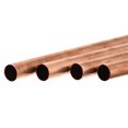 thumbnail image 4 of Uxcell 15mm OD 0.5mm Wall Thickness 100mm Length Copper Round Tube 4 Pack, 4 of 5