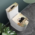 thumbnail image 2 of HELLHERO Stylish Bathroom Toilet Cozy Set Stretch Universal for Indoor Home, 2 of 8