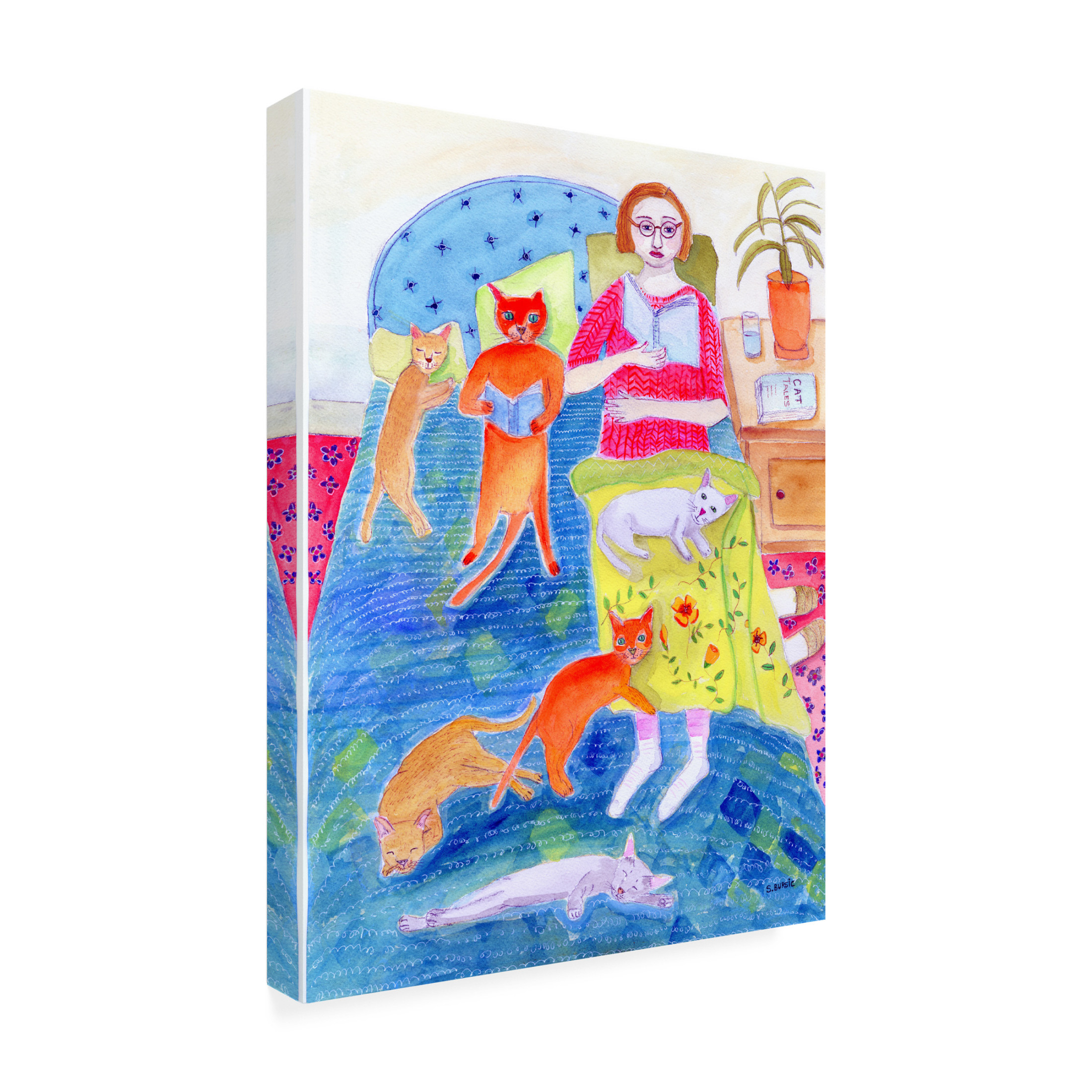 Trademark Fine Art Sharyn Bursic Night Ritual Canvas Wall Art
