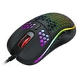 thumbnail image 2 of axGear USB Gaming Mouse Souris à Lumière DEL RVB 7200 DPI Optique à Lumière Noire, 2 of 4