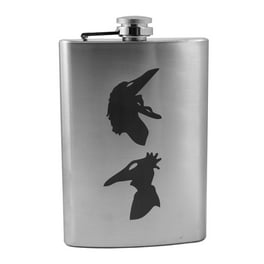 8oz Death on the Gallows Stainless Steel Flask 8oz Death on the Gallows Stainless Steel Flask