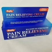 Rugby Maximum Strength Pain Relieving Cream, 3oz. Per Tube